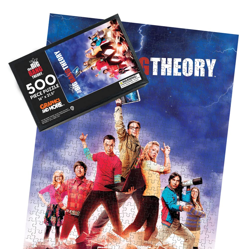 Amazon.com: The Big Bang Theory Poster 500 Piece Jigsaw Puzzle for